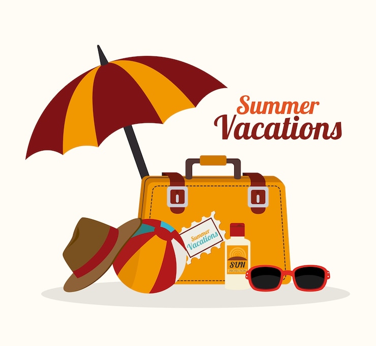 Vector zomer ontwerp
