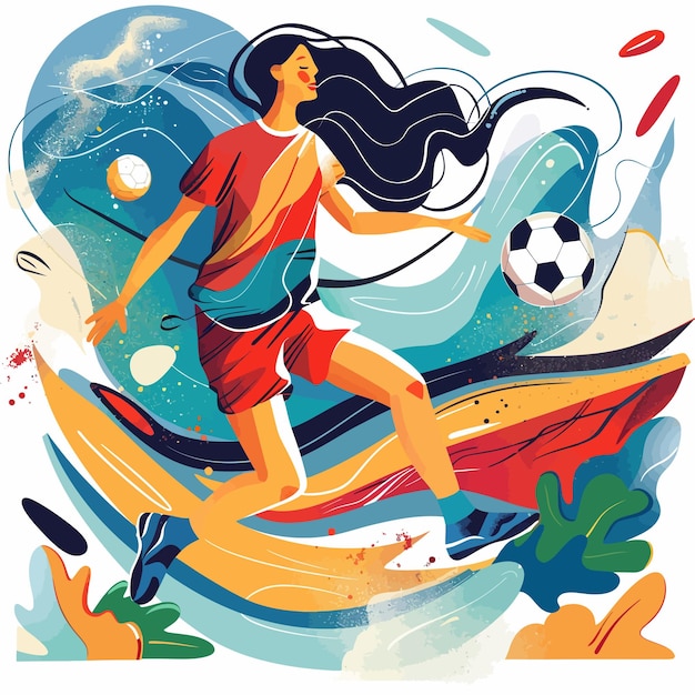 Zomer_sport_en_recreatie_abstract_concept_vector