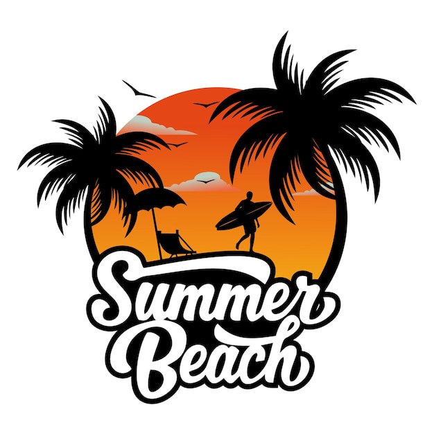 zomer strand logo