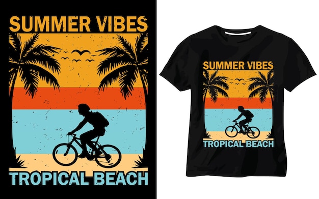 Zomer t-shirt ontwerp