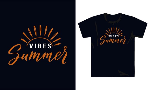 Zomer t-shirt ontwerp