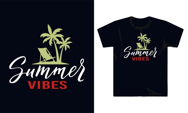 Zomer t-shirt ontwerp