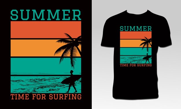 zomer t-shirt ontwerp