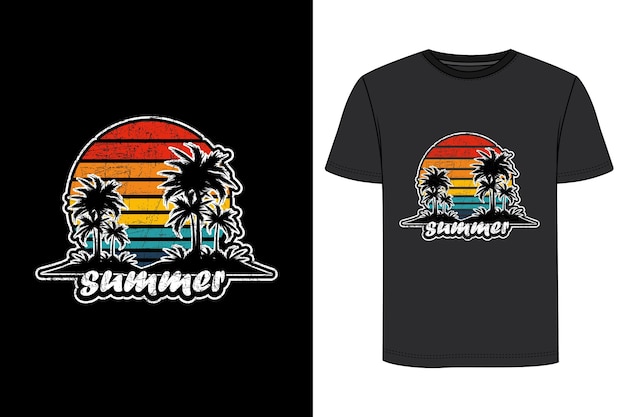 zomer t-shirt ontwerp
