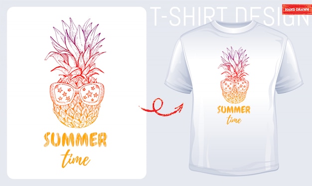 Zomer t-shirt print