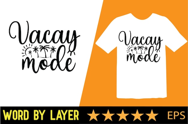 Vector zomer t-shirt typografie vectorontwerp