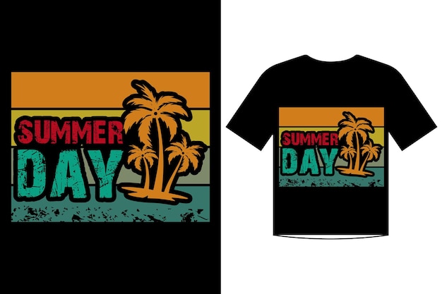 Zomerfeest t-shirt sjabloonontwerp vector voor zomerfeest