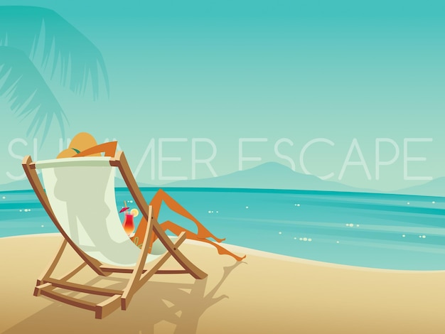 Zomerstrand