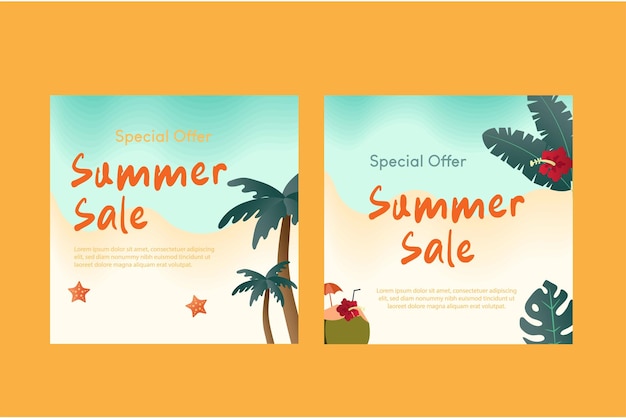 Zomerverkoop speciale aanbieding