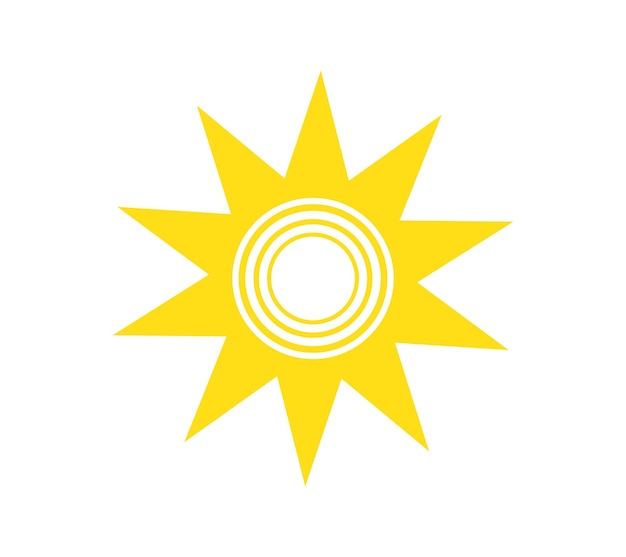 Zon pictogram vector