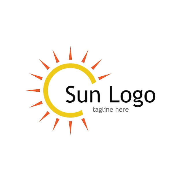 Zon Vector illustratie Icon