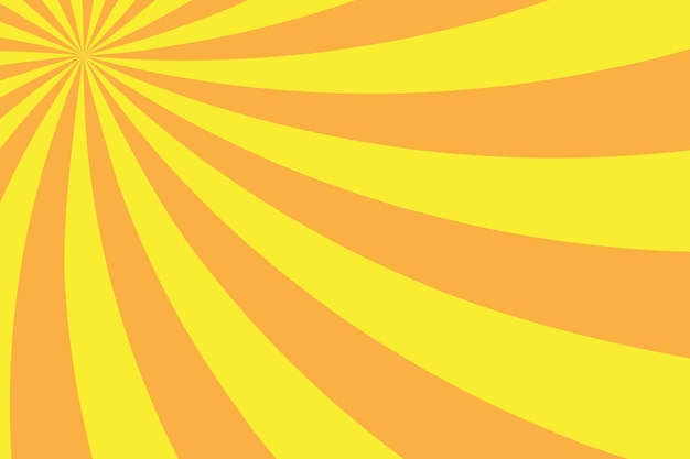 Zonlicht abstracte achtergrond heldere gele kleur burst achtergrond sun beam ray sunburst patroon achtergrond vector illustratie