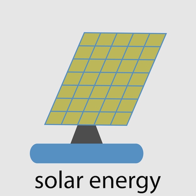 Zonne-energie Icon Set