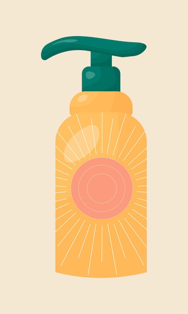 Zonnebrandcrème in tube voor het aanbrengen en verzorgen van de huid van het gezicht en lichaam met SPF Cosmetics voor het bruinen en na het bruinen