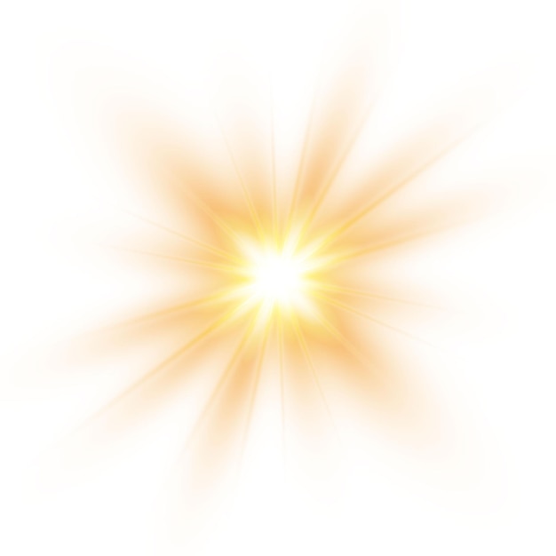 Zonnestorting op witte achtergrond Vectorillustratie Eps 10 bestand