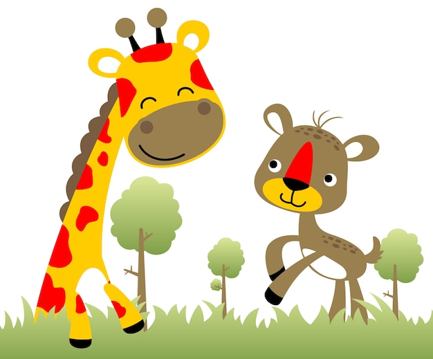 Zoo cartoon vector