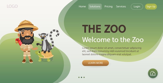 The Zoo Website Template