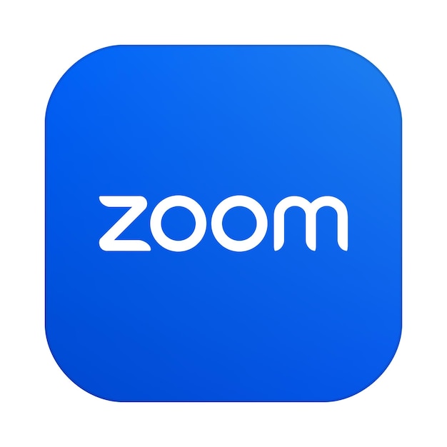 Zoom icon Popular messenger app Communications platform