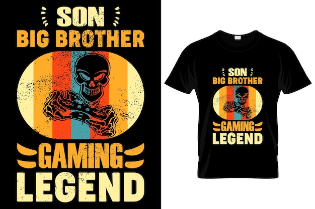 Zoon big brother gaming legend custom t-shirt.