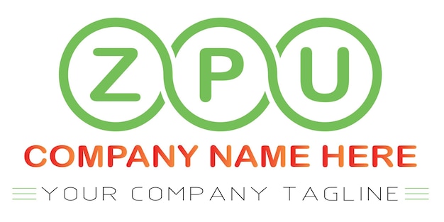 ZPU brief logo ontwerp