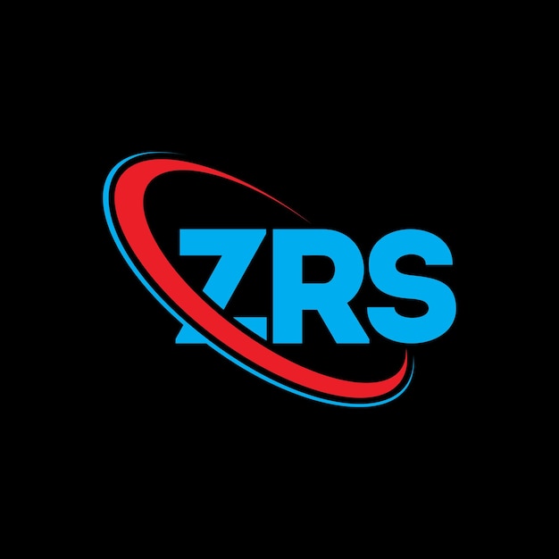 ЗРС логотип ZRS буква ZRS буква дизайн логотипа Инициалы ZRS логотипа, связанного с кругом и заглавными буквами монограммы логотипа ZRS типографии для технологического бизнеса и бренда недвижимости