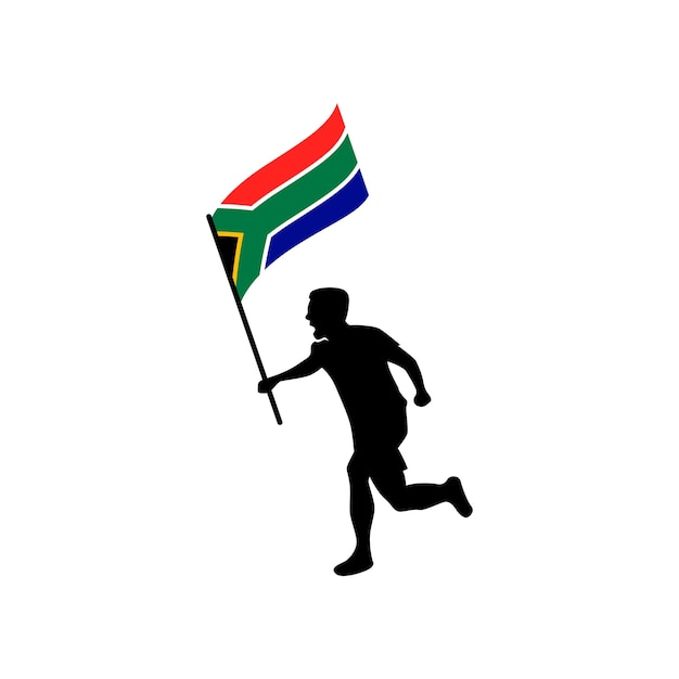 Zuid-Afrika Element Erfgoeddag Illustratie Ontwerp Vector