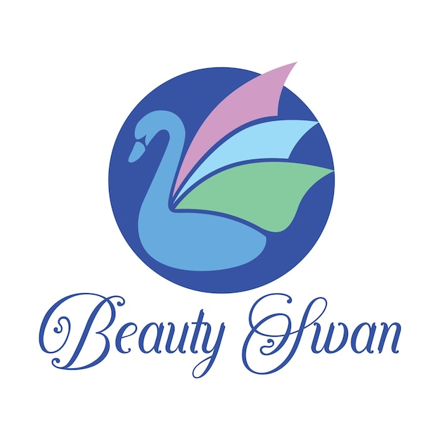 Zwaan Logo Mascotte Ontwerp