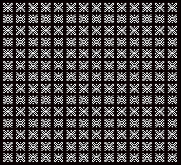 Zwart abstract patroonontwerp