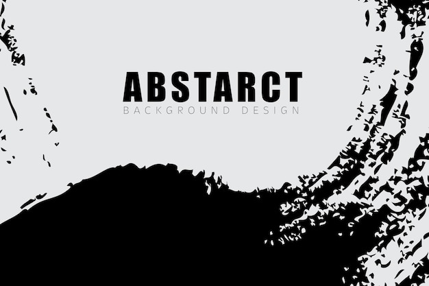 Zwart en grijs abstract achtergrondontwerp