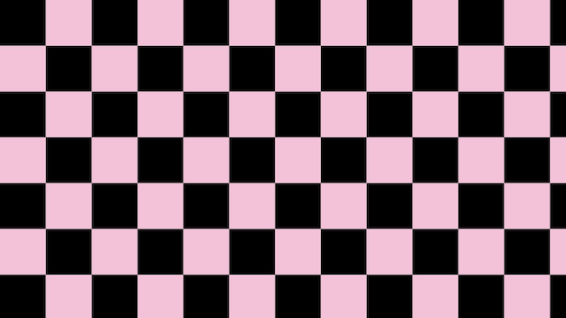 Zwart en roze geruite geruite tartan pastel patroon achtergrond perfect voor behang achtergrond
