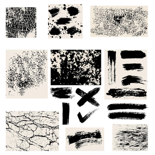 Zwart en wit grunge nood overlay textuur abstracte oppervlak stof en ruwe vuile muur