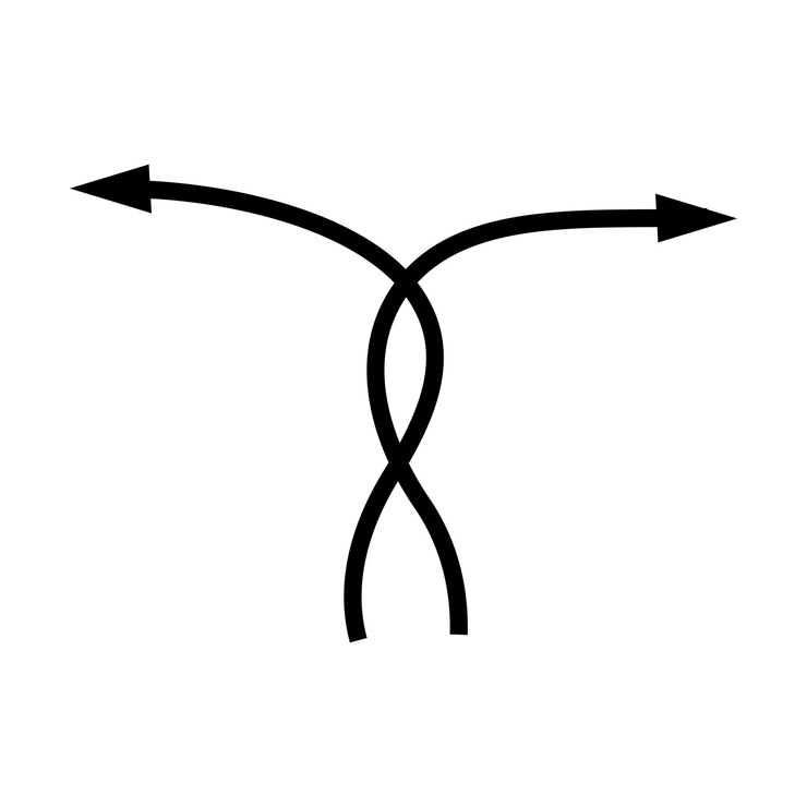 Vector zwart flexibel icoon