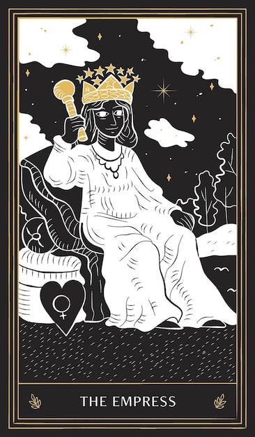 Zwart Goud Tarotkaart