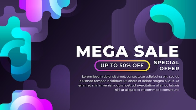 Zwart groen en paars violet vector gradiënt minimalistisch eenvoudige abstracte geometrische verkoop achtergrond Grafisch ontwerp element modern stijlconcept voor banner flyer kaart behang omslag brochure