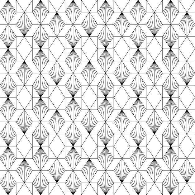 zwart-wit abstracte geometrische minimalistische esthetische patroon achtergrond