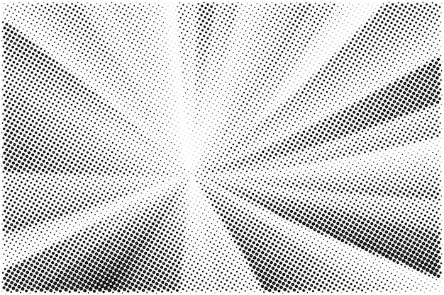 Zwart-wit abstracte grunge halftone patroon textuur achtergrond