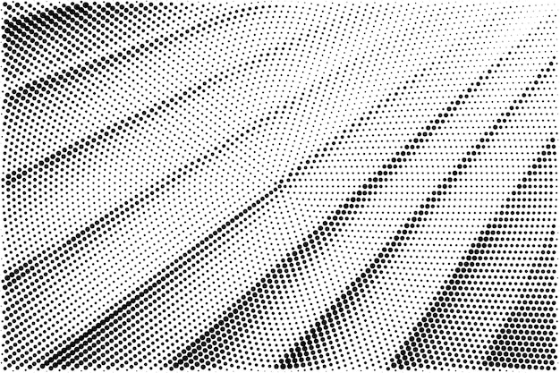 Zwart-wit abstracte grunge halftone patroon textuur achtergrond