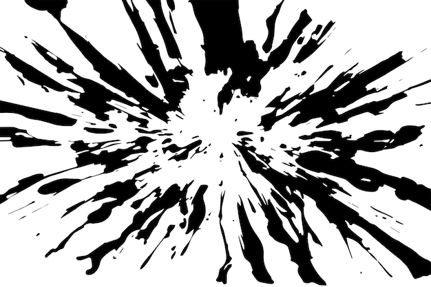 zwart-wit abstracte textuur monochrome abstracte achtergrond vectorillustratie