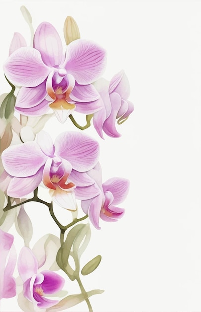 Zwart-wit afbeelding van een orchideebloem.
