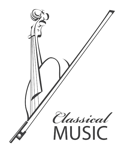 zwart-wit afbeelding van viool