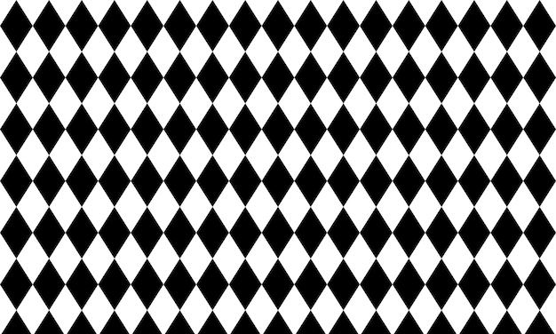 Zwart-wit diamantpatroon