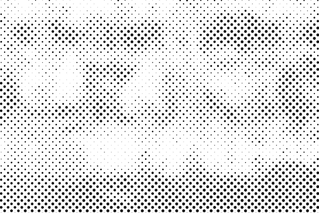 Zwart-wit gestippelde halftone achtergrond.