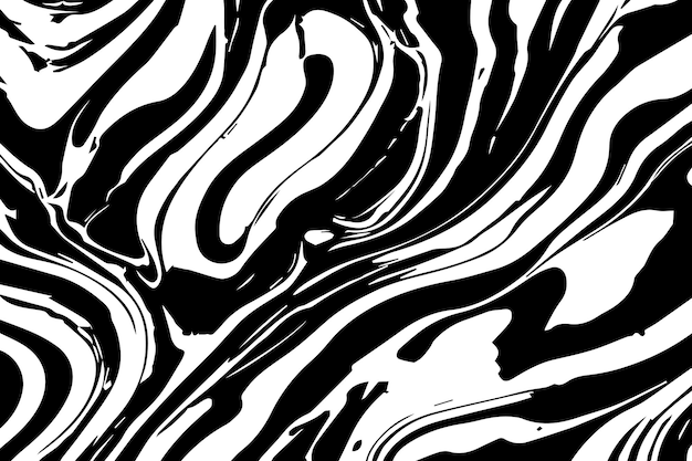 Zwart-wit Grunge Texture Grunge gedetailleerde zwarte abstracte textuur Marmer textuur Vector art