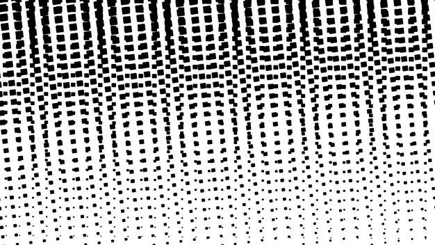 Zwart-wit halftone patroon vector afbeelding voor achtergrond of behang