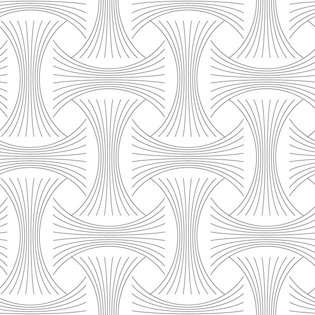 Zwart-wit naadloze patroon achtergrond