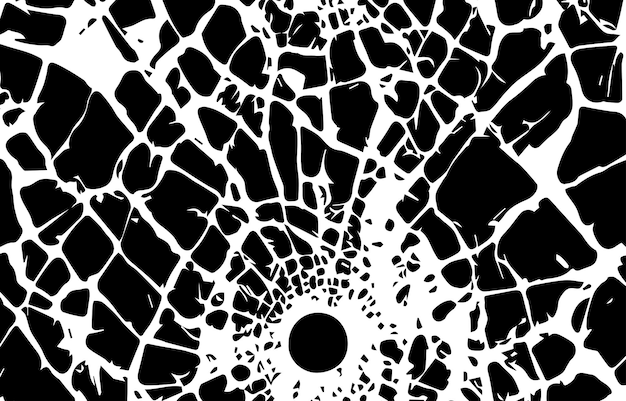 Zwart-wit Patroon Abstracte Textuur Abstracte Achtergrond Ontwerp Vectorillustratie