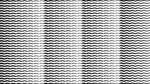 Zwart-wit zigzag strepen lijnpatroon abstracte achtergrond voor achtergrond of stof stijl