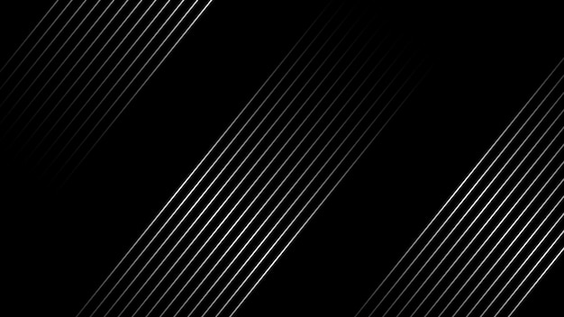 Zwarte achtergrond Lijnen vector afbeelding abstracte behang voor achtergrond of decoratie