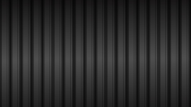 Zwarte achtergrond Lijnen vector afbeelding abstracte behang voor achtergrond of decoratie