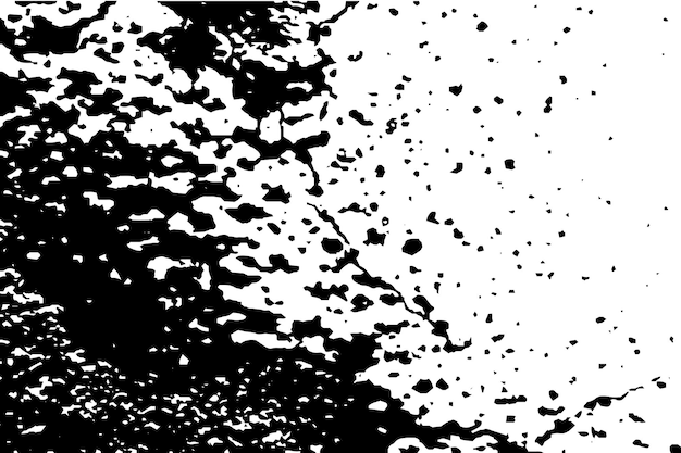zwarte inkt spatten op witte achtergrond grunge textuur zwarte en witte textuur voor de achtergrond